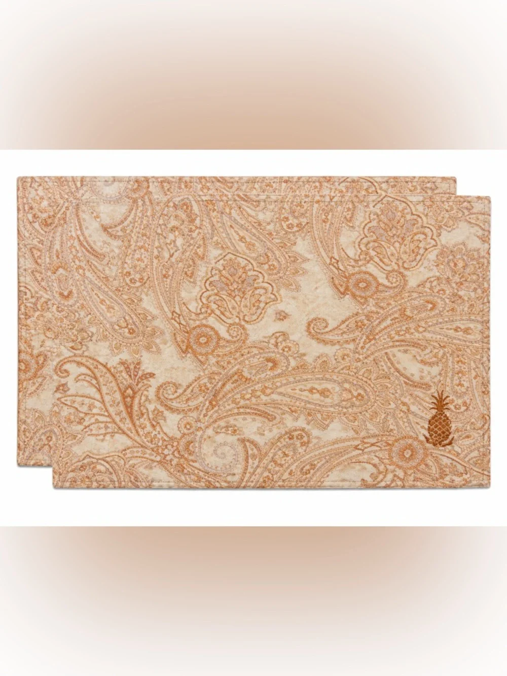 Tommy Bahama East India Paisley Placemats Set of 2
